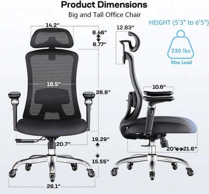 6D Armrest Office Chair