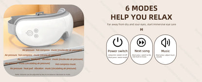 Heat & Vibration Eye Massager