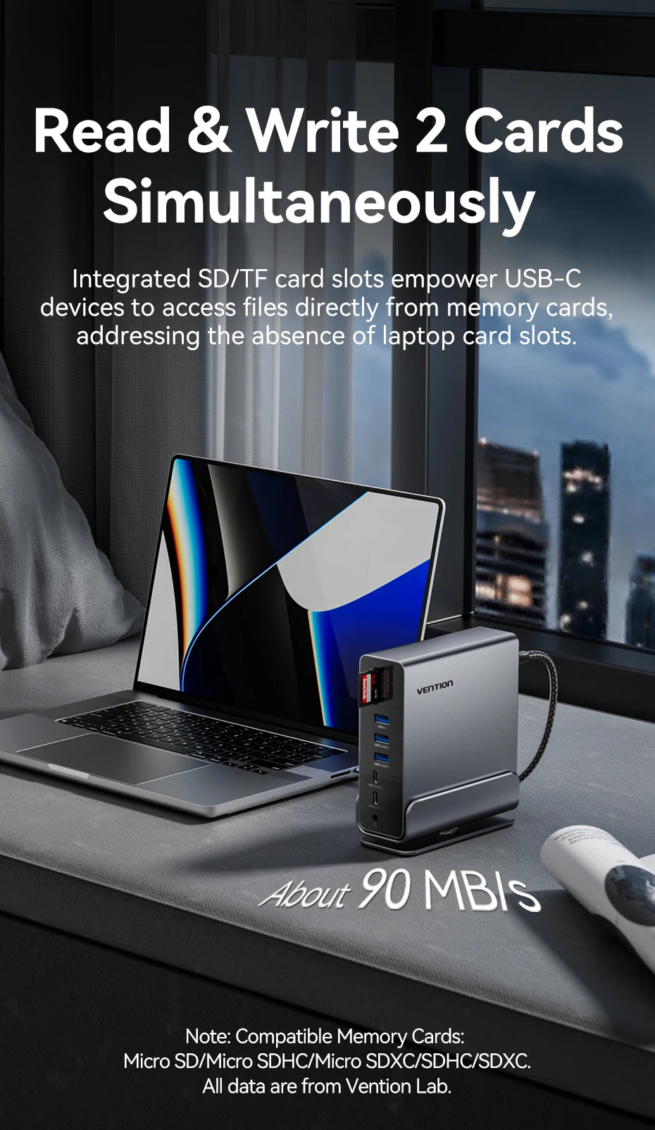 Vention 15-in-1 Docking Station