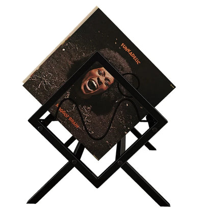 Metal Vinyl Record Desktop Holder