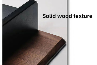 Premium Black Walnut Wood Monitor Stand