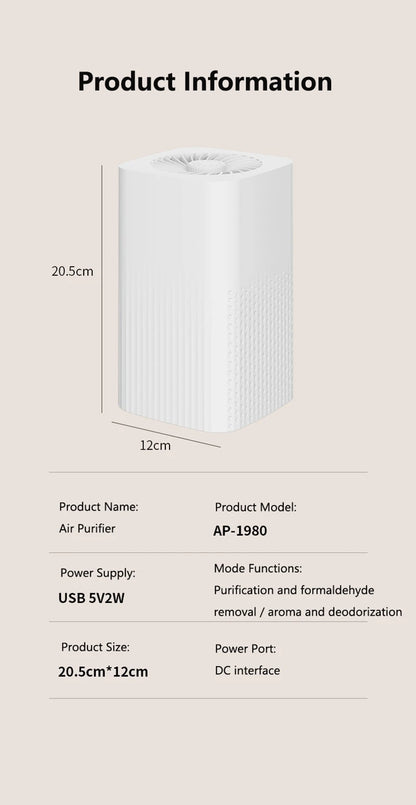 Desktop HEPA Air Purifier