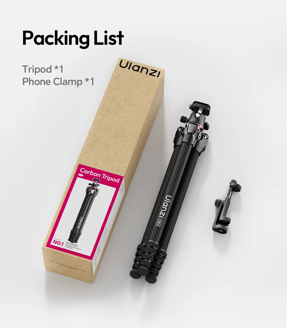 2-in-1 Carbon Fiber Tripod
