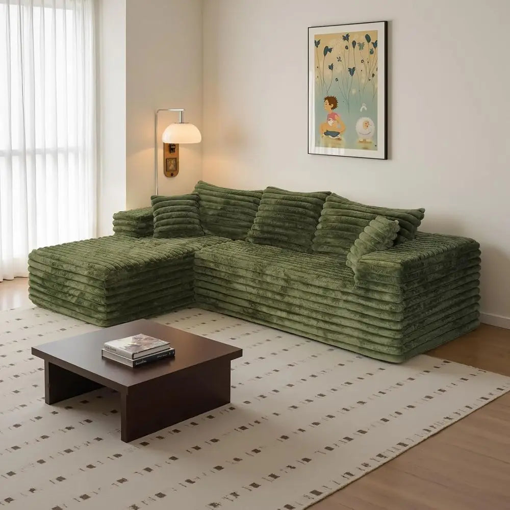 Everleigh Deep-Seat Chaise Sofa