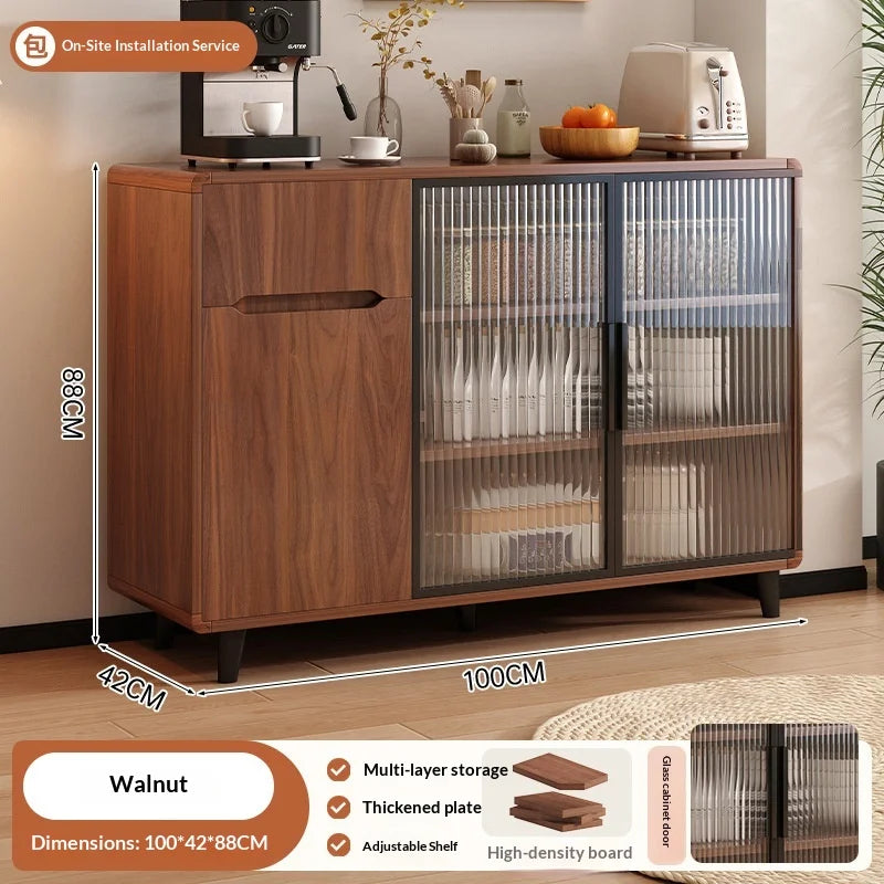 Havenport Solid Wood Sideboard Cabinet