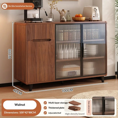 Havenport Solid Wood Sideboard Cabinet