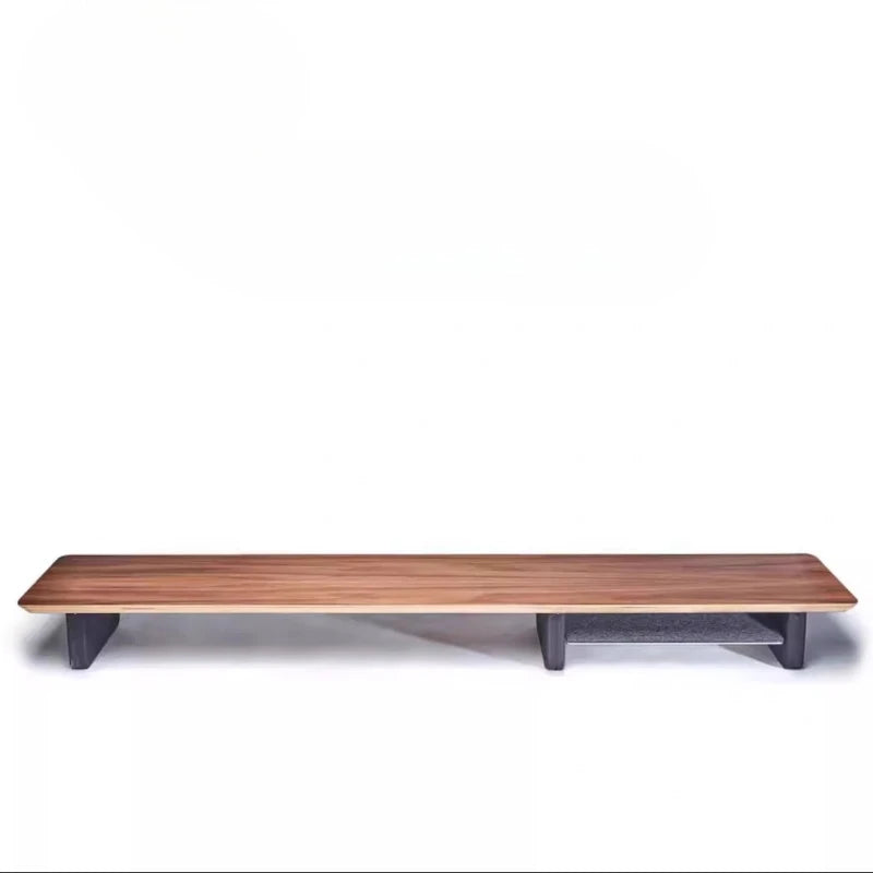 Premium Black Walnut Wood Monitor Stand