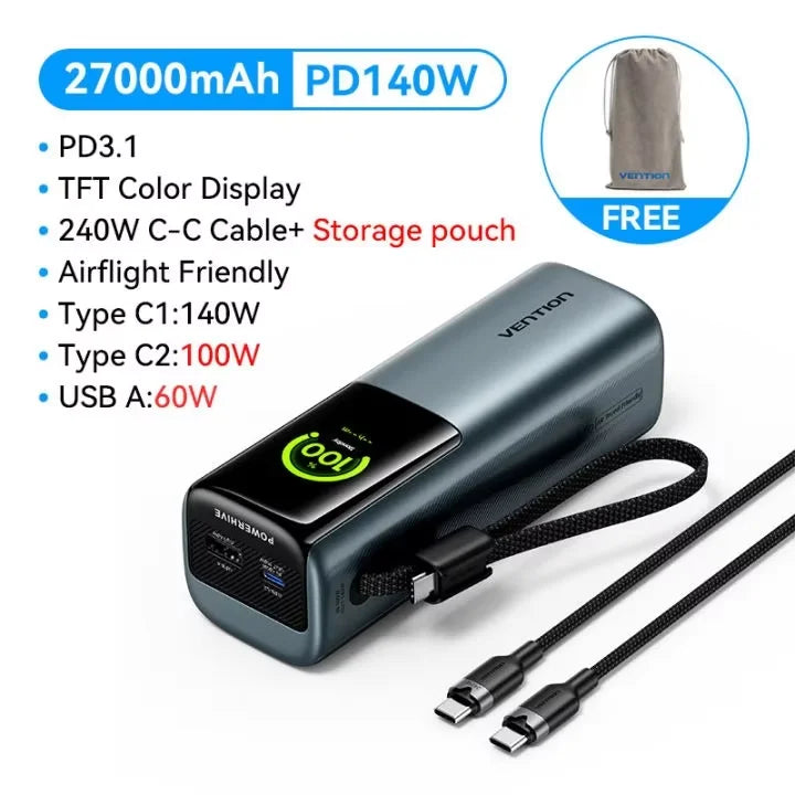 Vention 27000mAh Power Bank III