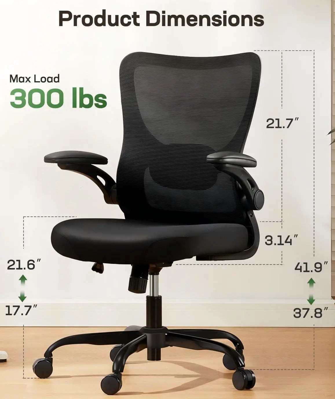 Aveline Cushioned Mesh Task Chair