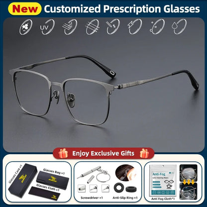 BLMUSA Titanium Reading Glasses