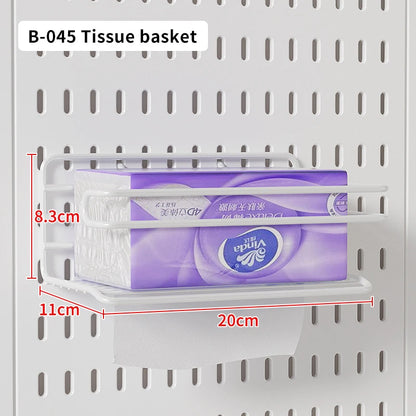 No-Drill Desktop Pegboard Organizer