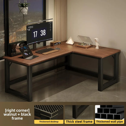 Integrated Bookshelf Writing Desk