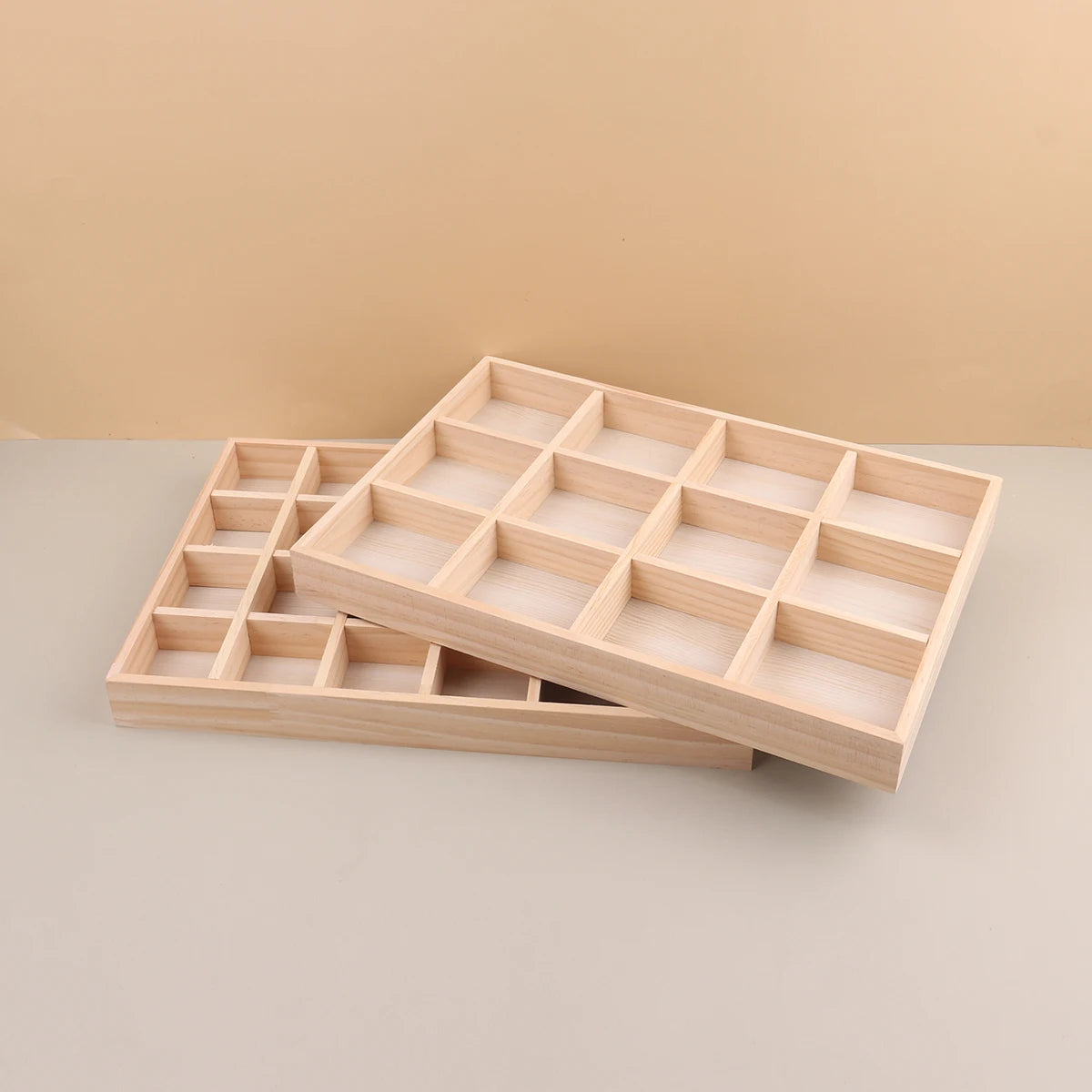 Stackable Wooden Jewelry Display