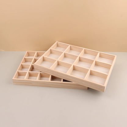 Stackable Wooden Jewelry Display