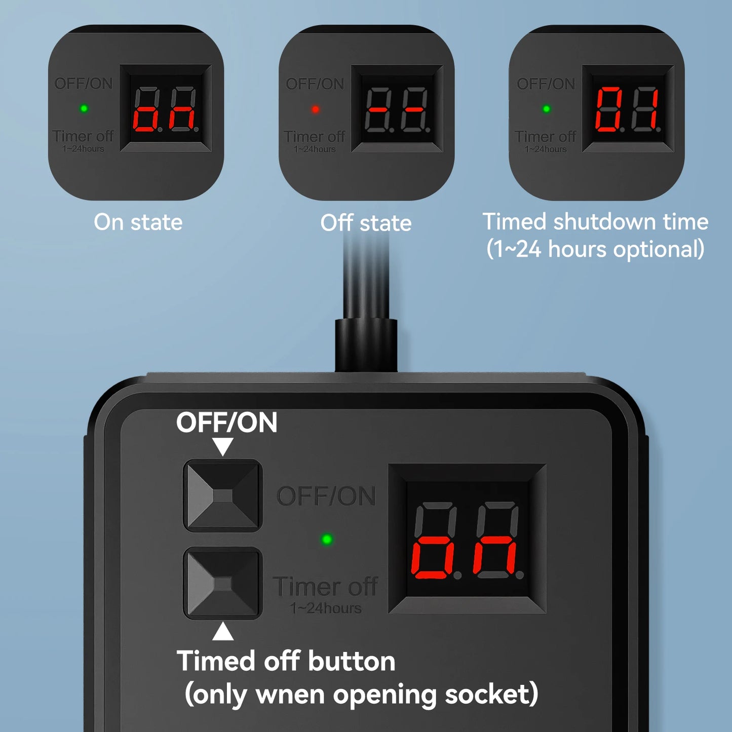 7-in-1 EU Power Strip