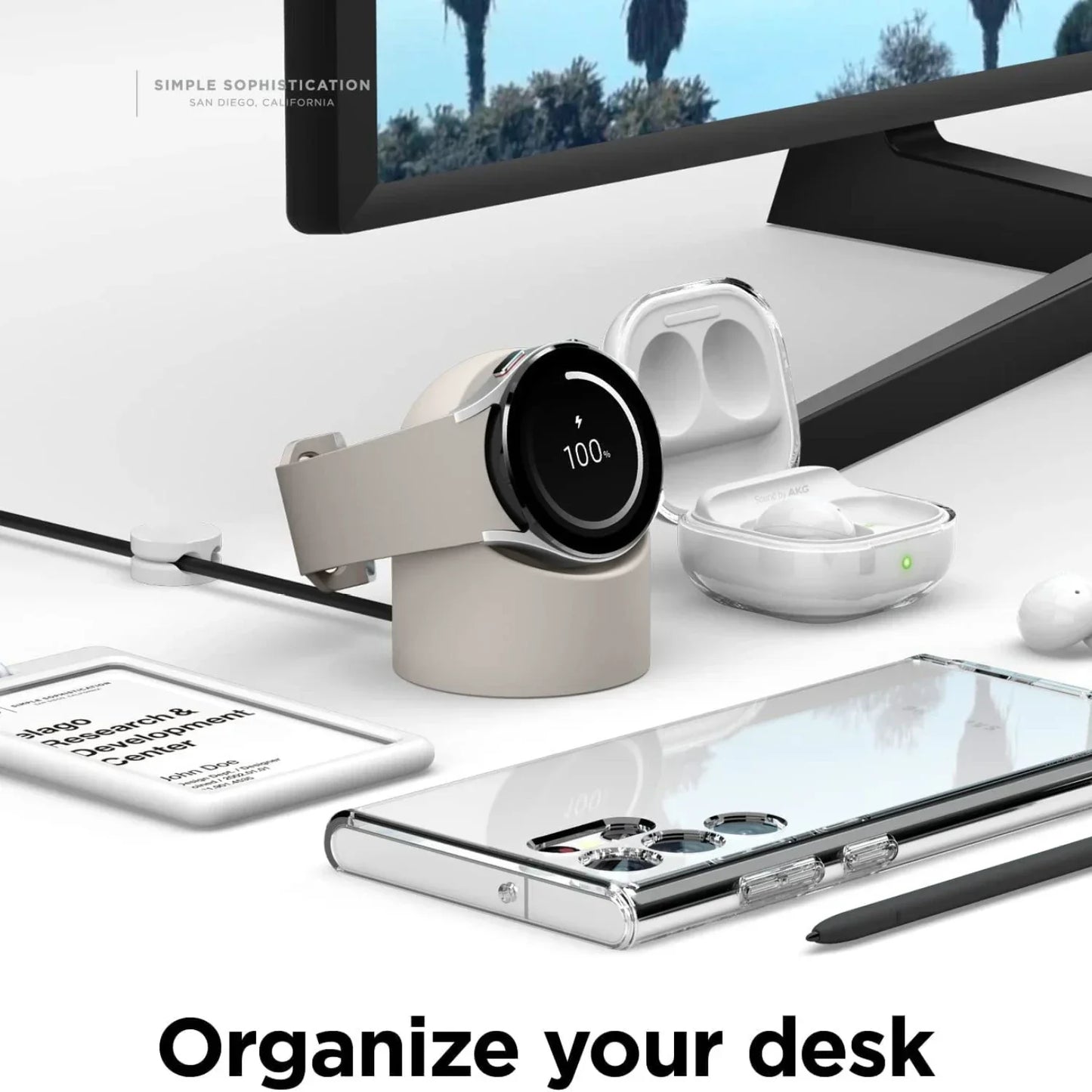 FlexDock Silicone Charging Stand for Samsung Galaxy Watch