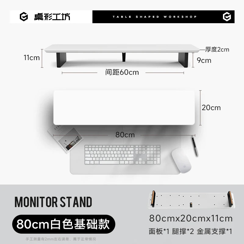 DeskMaster Modular Monitor Riser & Workspace Organizer
