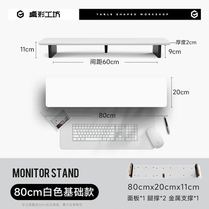 DeskMaster Modular Monitor Riser & Workspace Organizer