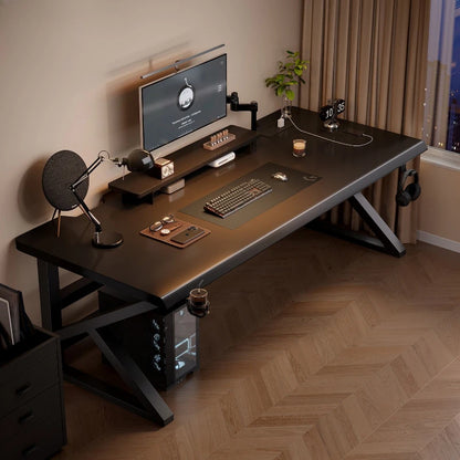 Onyx Rectangular Gaming Computer Desk