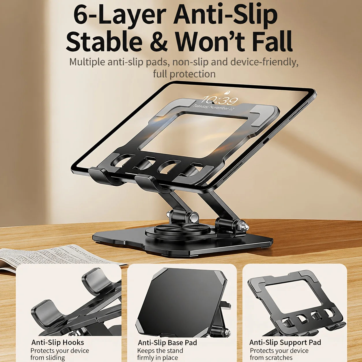 Adjustable Desktop Tablet Stand