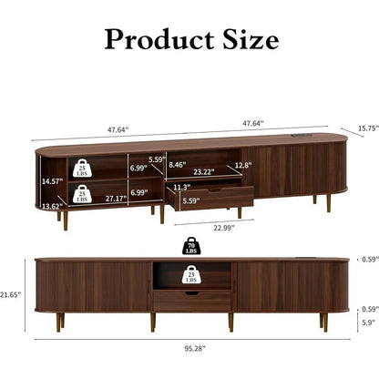 Camberwell Fluted Media Console