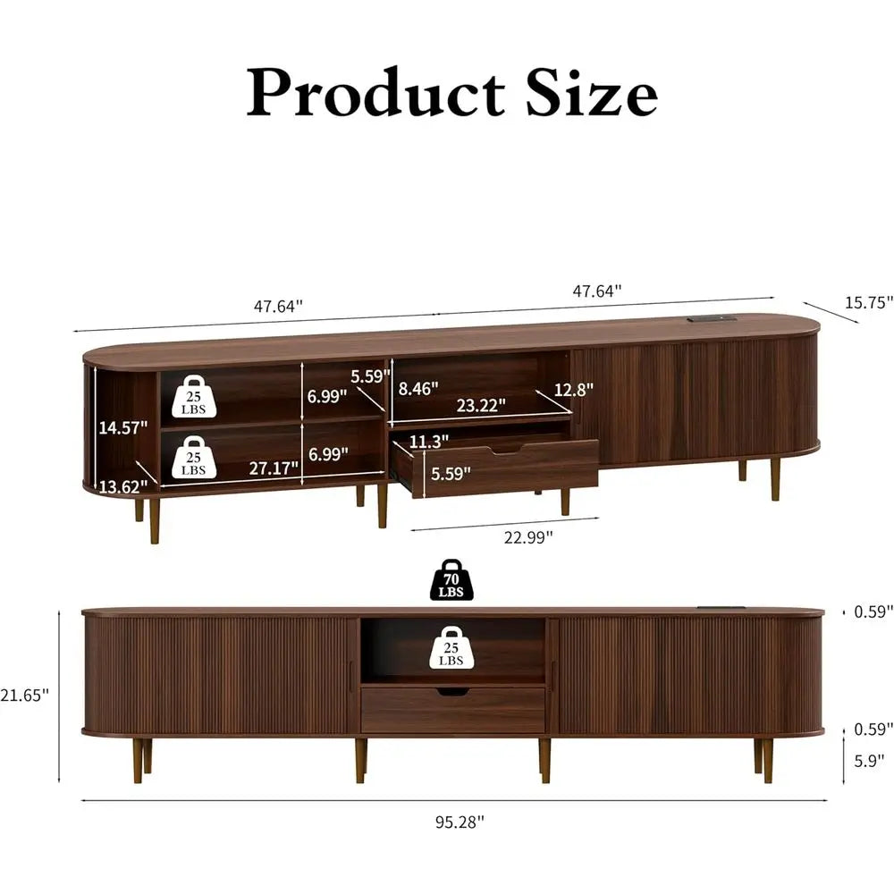 Camberwell Fluted Media Console