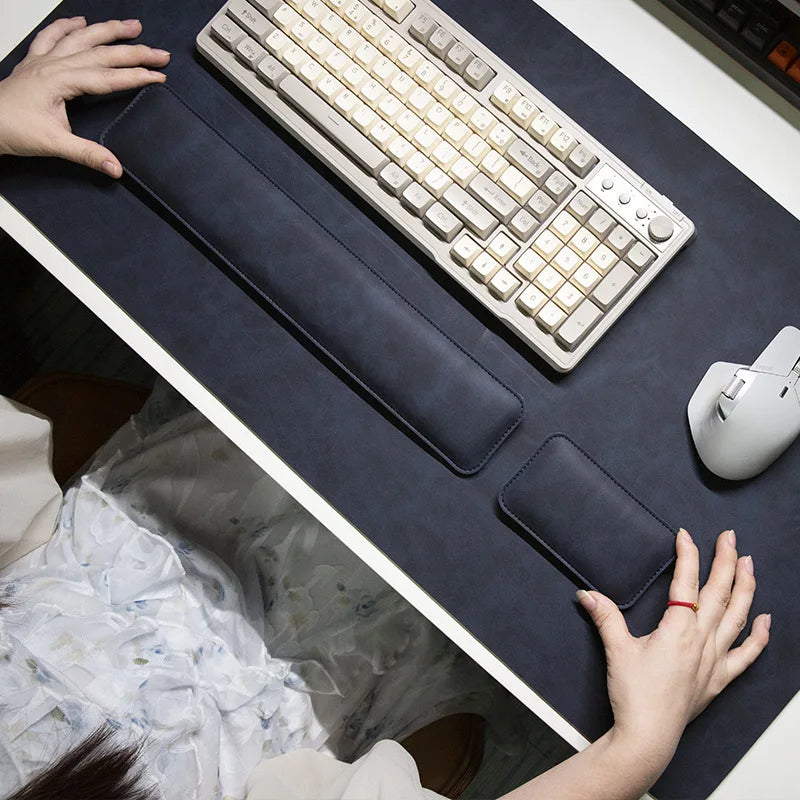 LuxPad Waterproof PU Desk Mat Set