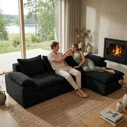 Drift Cloud Sectional Set