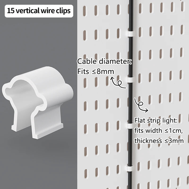 No-Drill Desktop Pegboard Organizer