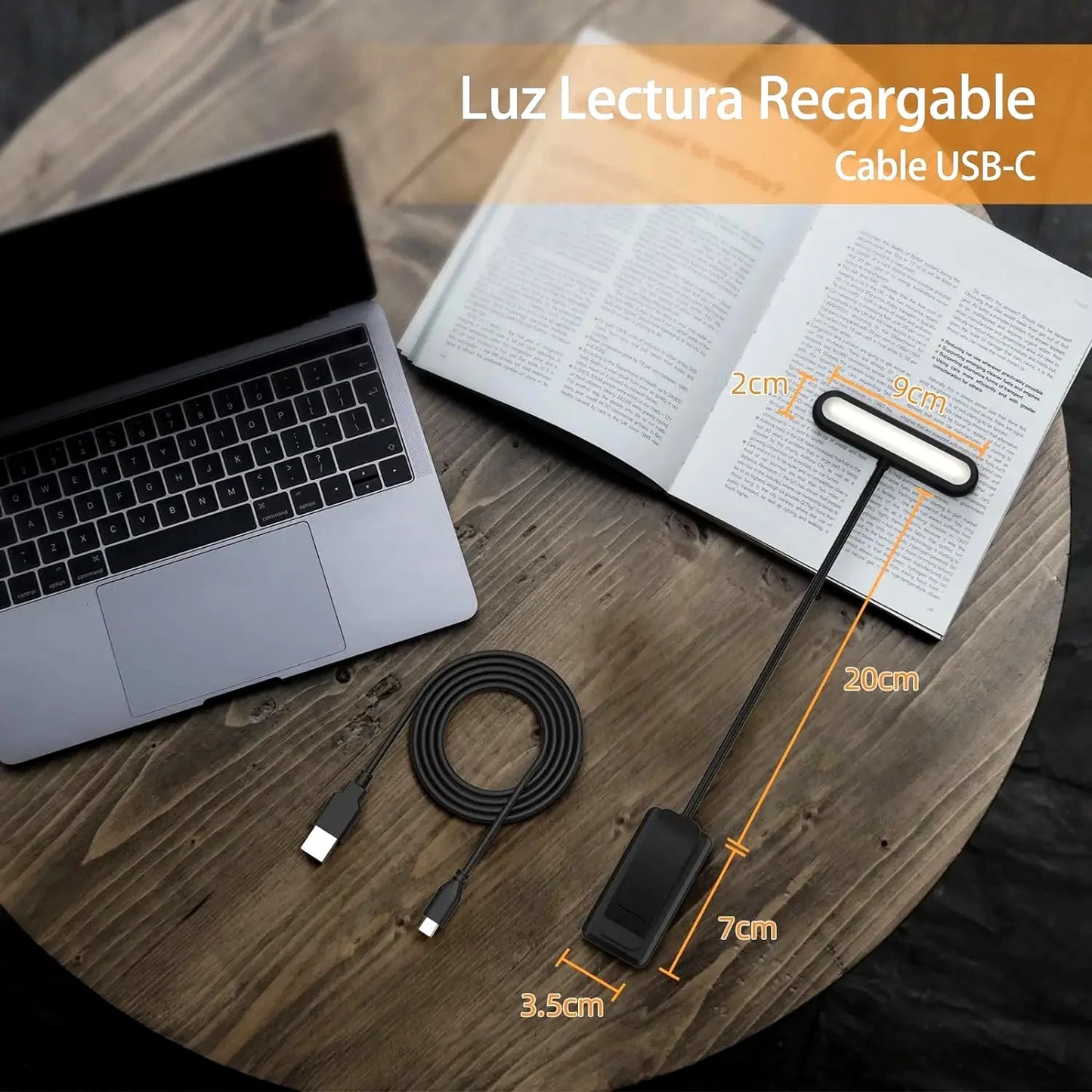 14-LED Rechargeable Book Light