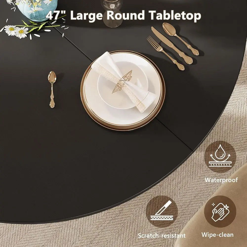 Halston Arc-Base Dining Table