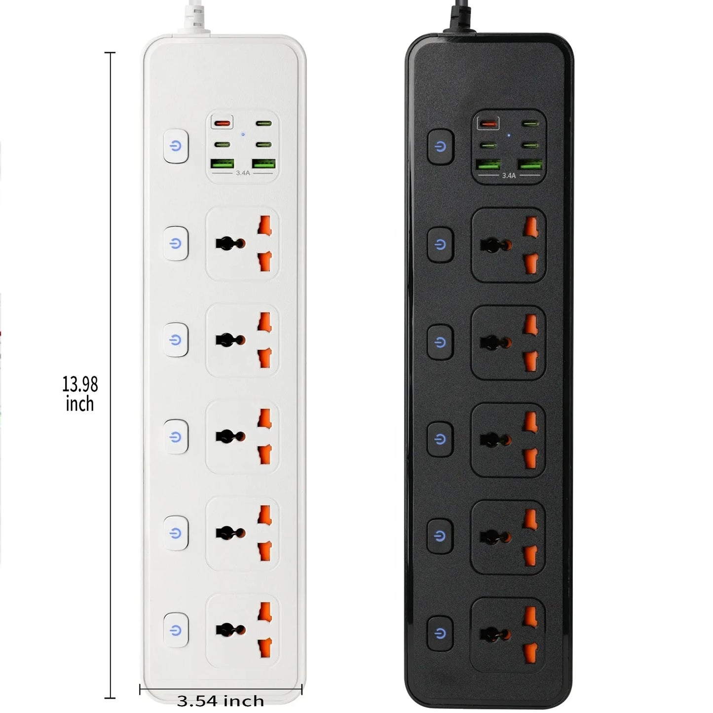 Universal Travel Power Strip
