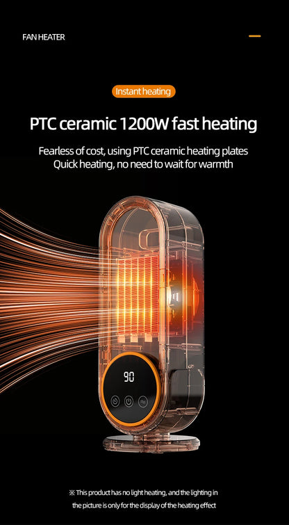 1200W Electric Desk Heater