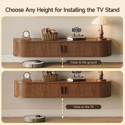 Aldric Floating Media Console
