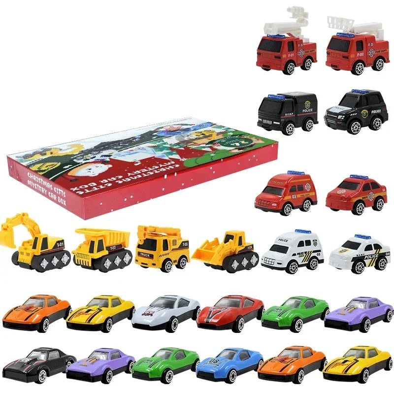 Vehicle Advent Calendar Gift Box