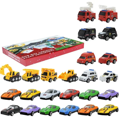 Vehicle Advent Calendar Gift Box