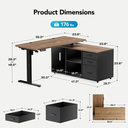 Prescott Executive L-Desk