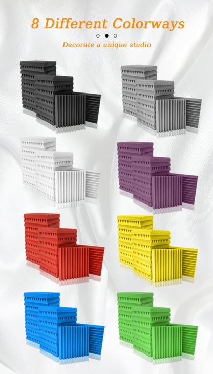 Studio Acoustic Foam Panel Set