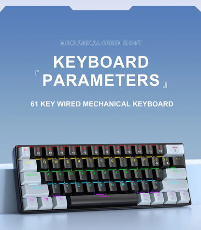 60% Mechanical Mini Keyboard with RGB
