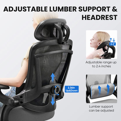 Tilt-Lock Mesh Office Chair
