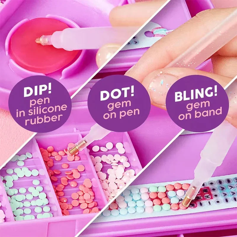 Adjustable DIY Diamond Painting Bracelet Kit
