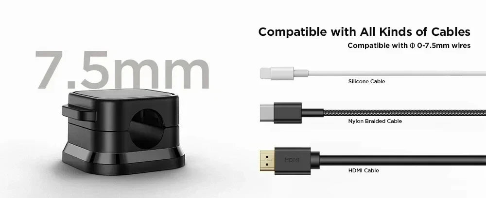 Magnetic Cable Clip Holder