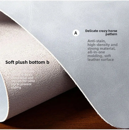 LuxPad Waterproof PU Desk Mat Set