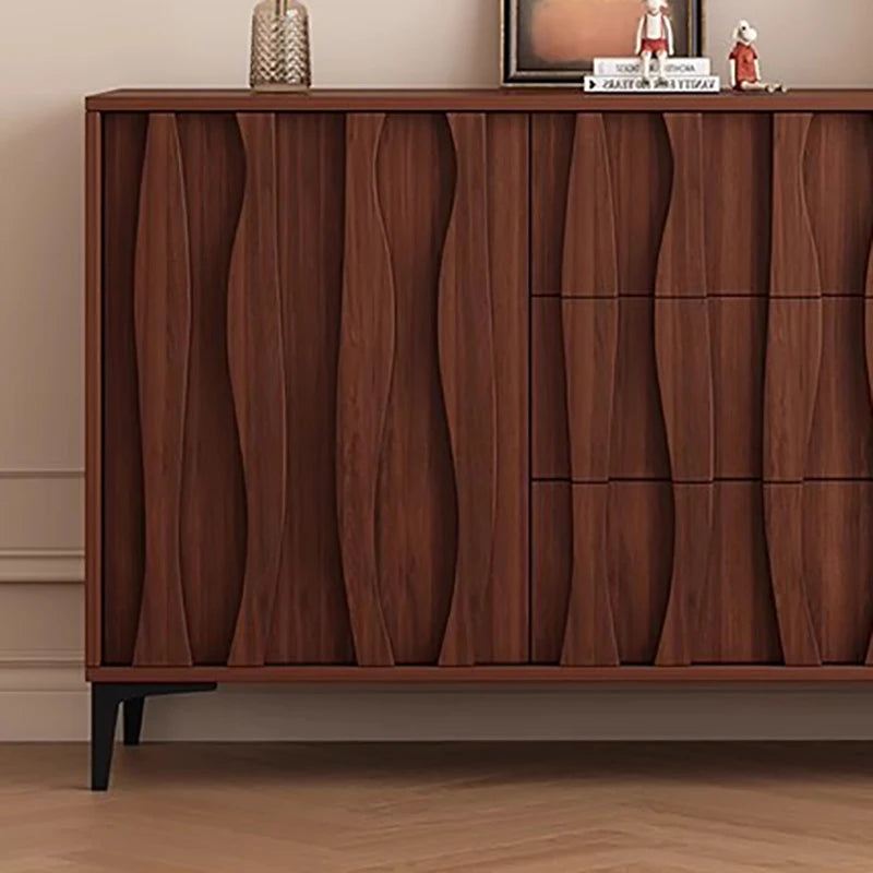 Mid-Century Luxury Living Room Cabinet