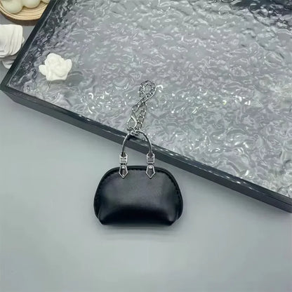 Mini Shell Coin Purse Keychain Charm