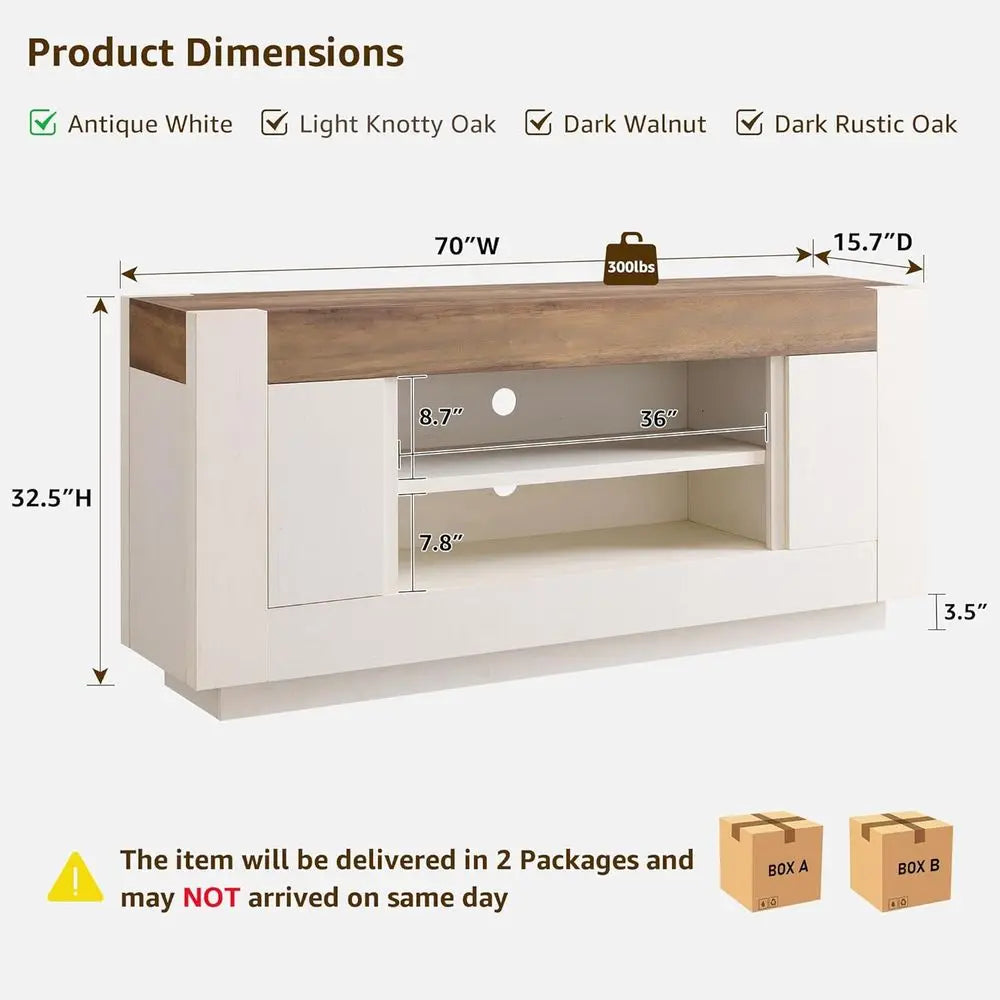 Open Storage Entertainment Center