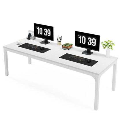 Tribesigns 78.7" Extra-Long Dual Workstation Desk