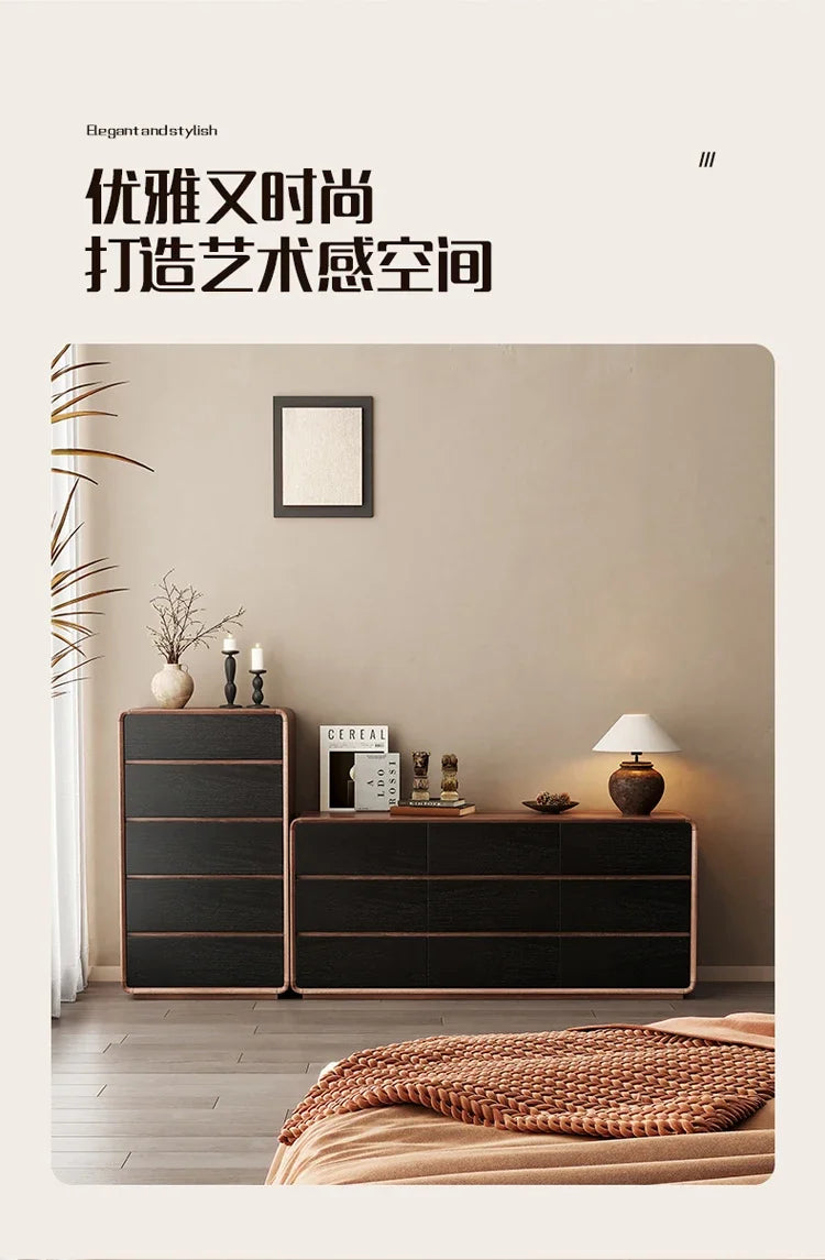 Modern Wood Storage Display Cabinet