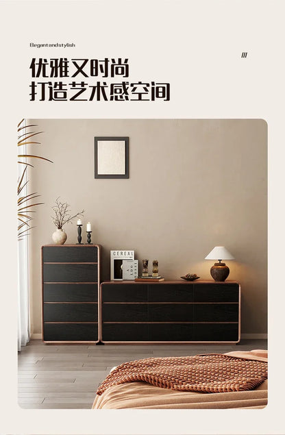 Modern Wood Storage Display Cabinet