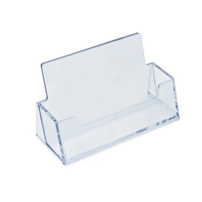 DeskAcrylic Clear Card Display Stand